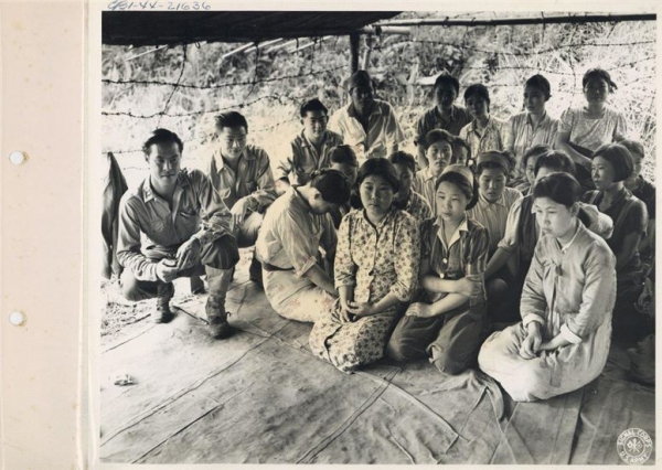 1944년 8월14 촬영된 버마 미치나 위안부 사진. ⓒ서울시․서울대 정진성 연구팀