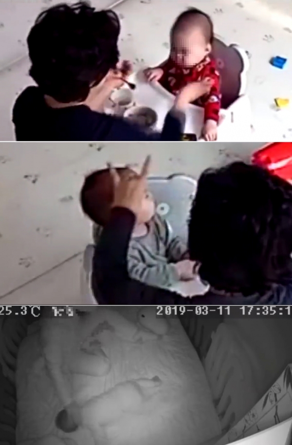 서울 금천구에 거주하는 맞벌이 부부가 "정부가 알선한 아이돌보미가 14개월 영아를 학대했다”며 CCTV를 공개했다.