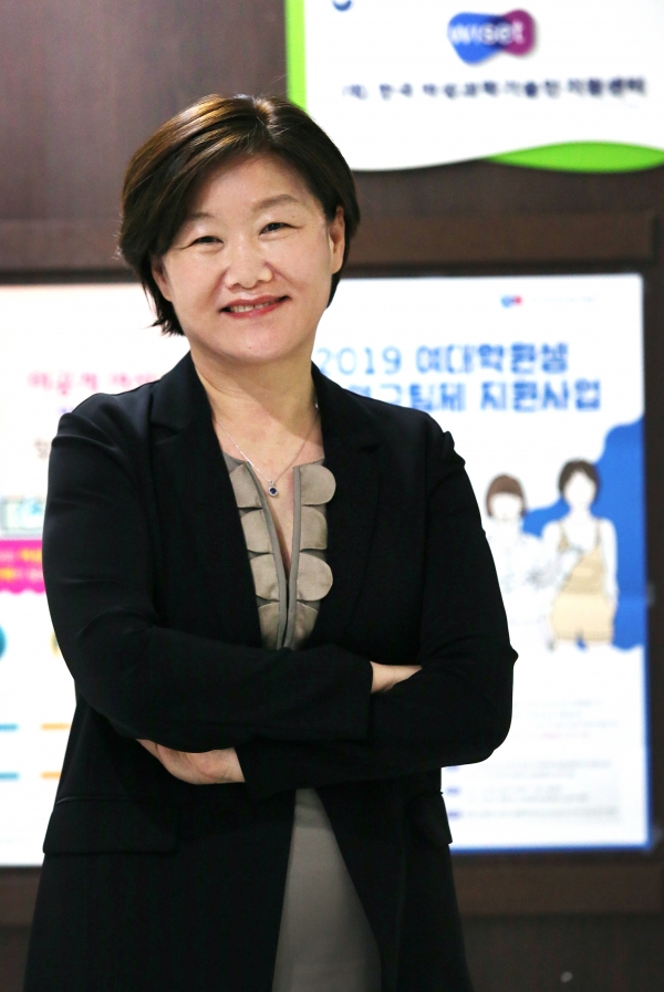 안혜연 한국여성과학기술인지원센터(WISET) 신임 소장 ⓒ이정실 여성신문 사진기자
