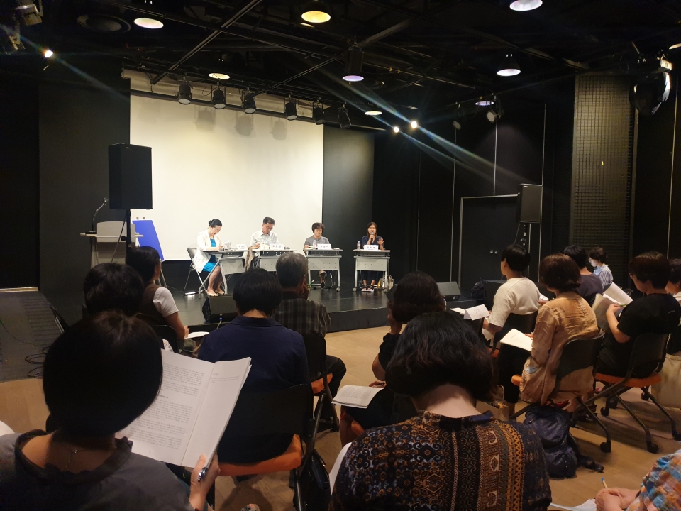 9일, 서울 시민청 바스락홀에서 여성·평화 토크쇼 ‘2030년 통일 한국의 모습: 여성과 청년이 기대하는 것은?’이 열렸다. ⓒ곽성경 사진기자