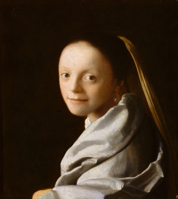 요하네스 페르메이르(Johannes Jan Vermeer)의 젊은 여인의 초상화 ⓒ네이버 백과사전