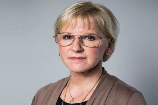 정계 은퇴를 선언한 마르고트 발스트룀 전 스웨덴 외교부 장관. ©스웨덴 정부 홈페이지