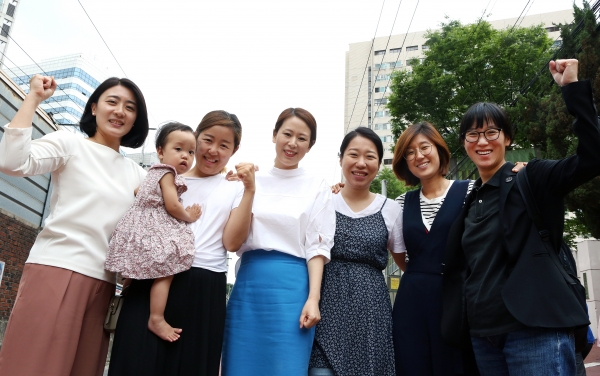사립유치원 비리 문제를 세상에 알린 비영리단체 ‘정치하는엄마들’이 서울시 성평등상 대상에 선정됐다. ©이정실 사진기자