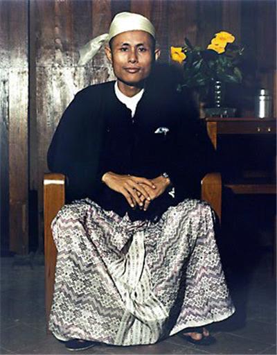 미얀마 독립의 영웅 아웅산 장군.