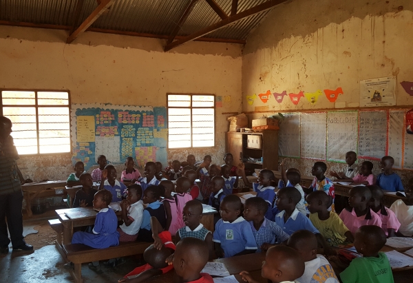 우간다 초등학교 교실의 모습. ⓒ다일공동체 블로그
