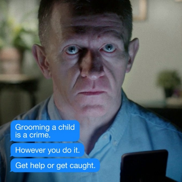 스코틀랜드 경찰이 4월부터 진행 중인 온라인그루밍 성범죄 근절 캠페인 영상