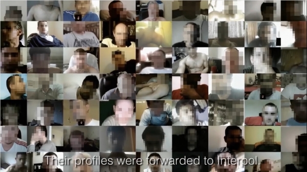 인간의 대지는 아동을 대상으로 음란 화상채팅을 한 이들 가운데 성적 행위를 요구한 1000여명의 신상정보를 국제형사경찰기구인 인터폴로 넘겼다. ©Terre des Hommes 유튜브 영상 캡쳐