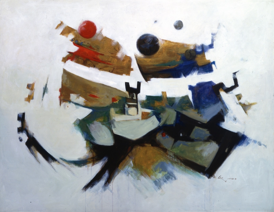 이세득 Lee SeDuk, 작품 Work, 1978-79, 캔버스에 유채 Oil on canvas, 113×145cm© Image Copyright Lee SeDuk Estate (사진=유족 제공)