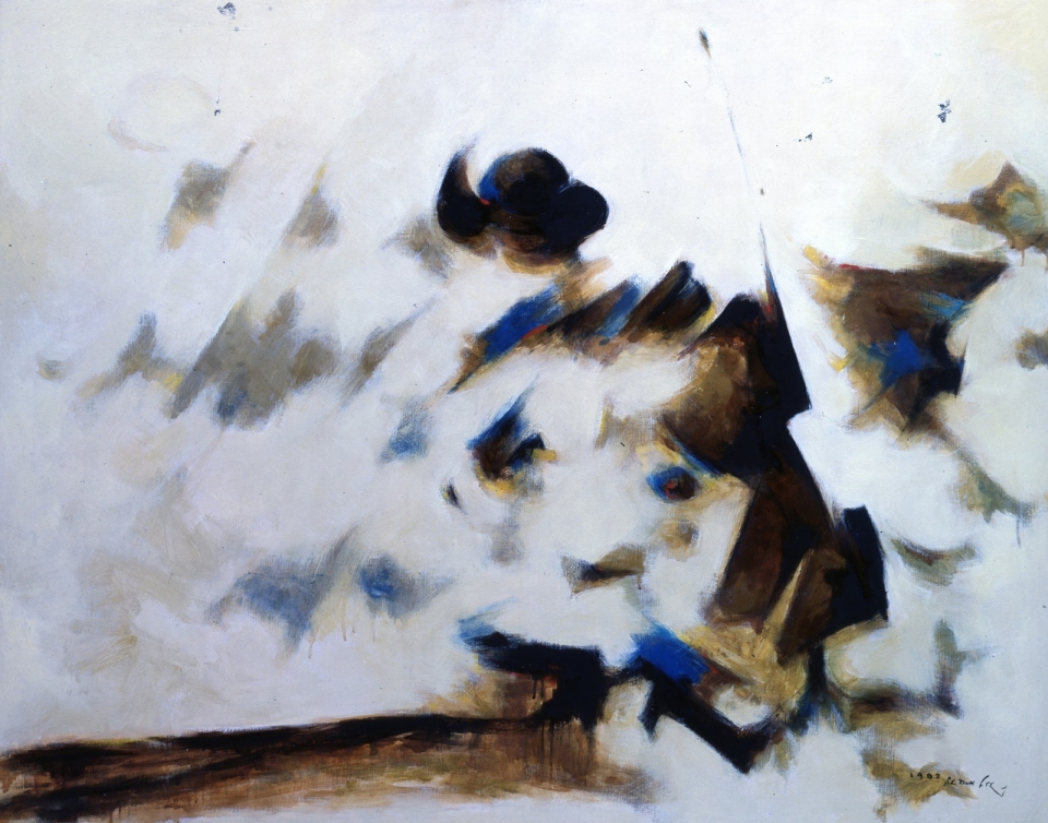 이세득 Lee SeDuk, 작품 Work, 1982, 캔버스에 유채 Oil on canvas, 90×116cm© Image Copyright Lee SeDuk Estate (사진=유족 제공)