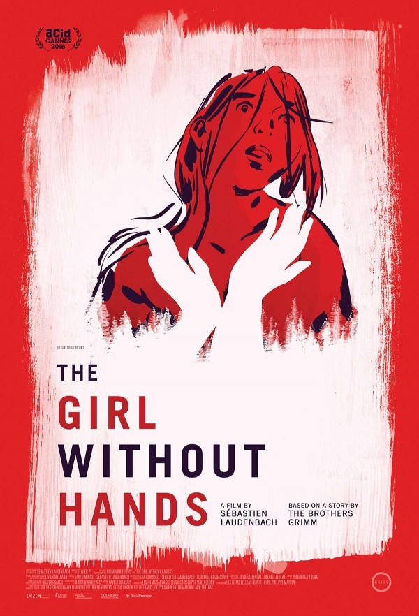 프랑스 영화 ‘GIRL WITHOUT HANDS’ 포스터.
