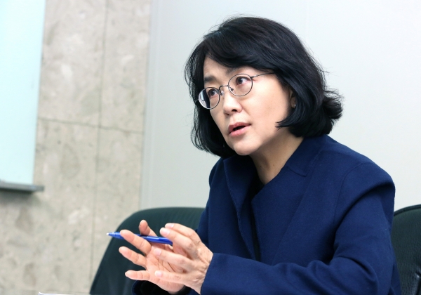 신경아 제35대 한국여성학회 신임 회장 ⓒ이정실 여성신문 사진기자