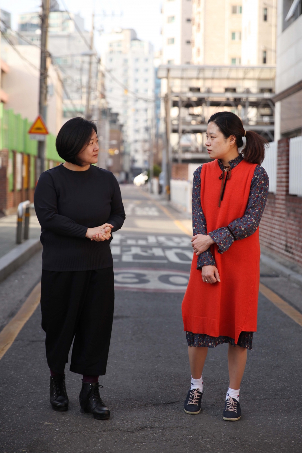 권김현영·권수현 한국여성단체연합 공동 혁신위원장 ⓒ홍수형 기자