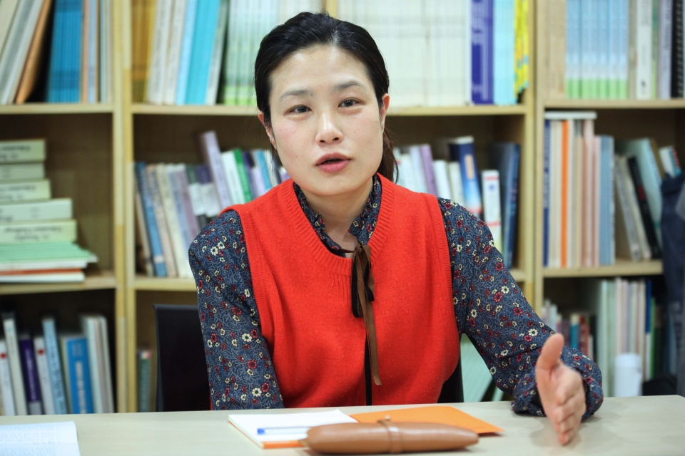 권수현 한국여성단체연합 혁신위원장 ⓒ홍수형 기자
