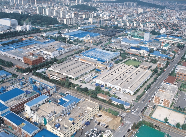 한국도자기 공장 전경  ⓒ한국도자기