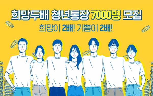 서울시 ‘희망두배 청년통장’ 사업 포스터 ⓒ서울시