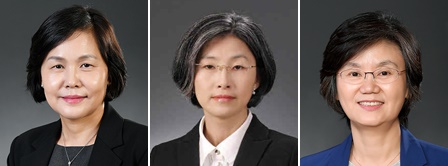 박정화·민유숙·노정희 대법관(왼쪽부터)