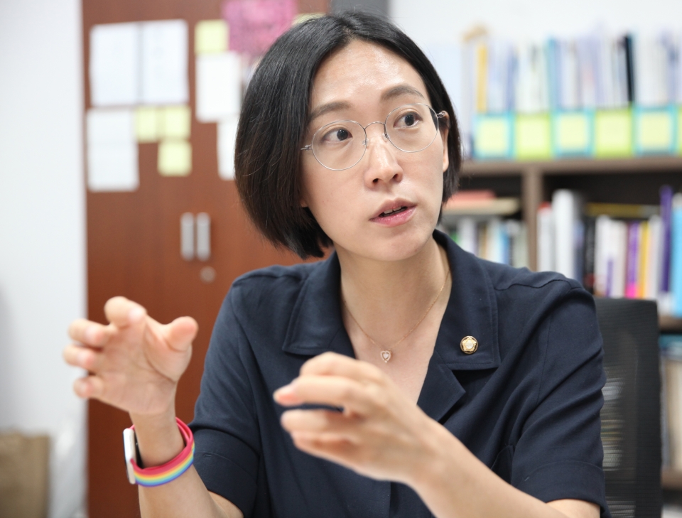 장혜영 정의당 의원. ⓒ홍수형 기자