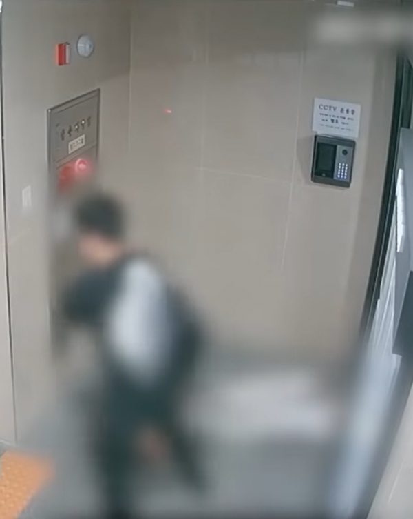 26일 SBS 8뉴스가 보도한 마포 오피스텔 데이트폭력 사망사건 CCTV 영상 화면과 피해자 황예진(25)씨의 사진. ⓒSBS뉴스8 영상 캡처