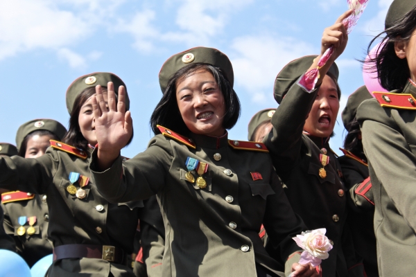 린지 밀러 작가가 촬영한 북한 여성들. ⓒ인간희극