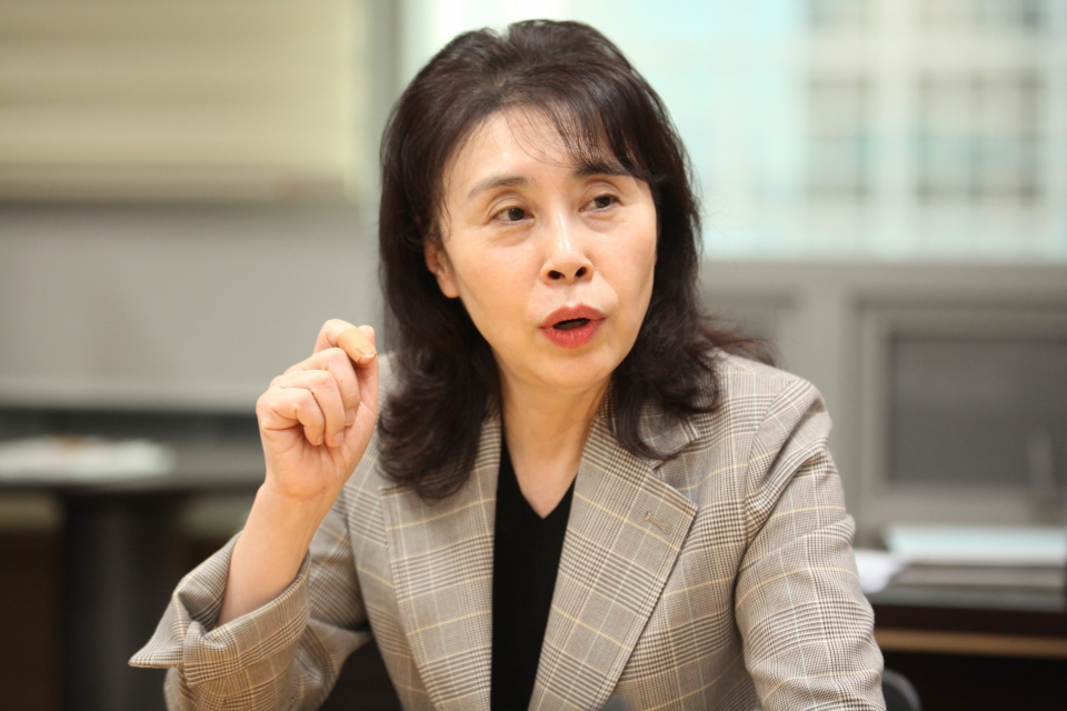 이재림 한국여성공학기술인협회 회장 ⓒ홍수형 기자
