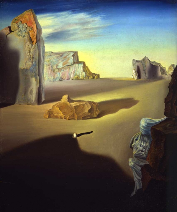 살바도르 달리, ‘다가오는 밤의 그림자(The Shades of Night Descending)’, 1931 ⓒSalvador Dalí, Fundació Gala-Salvador Dalí, SACK, 2021