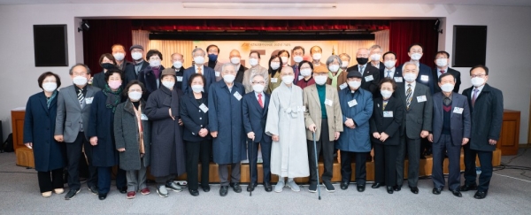 민주화운동기념사업회는 12일 서울 중구 서울YWCA 대강당에서 설립 20주년 기념식을 개최했다.  ©민주화운동기념사업회