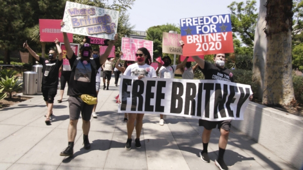 '프리 브리트니' 운동을 전개하는 사람들 ⓒFX Documentaries