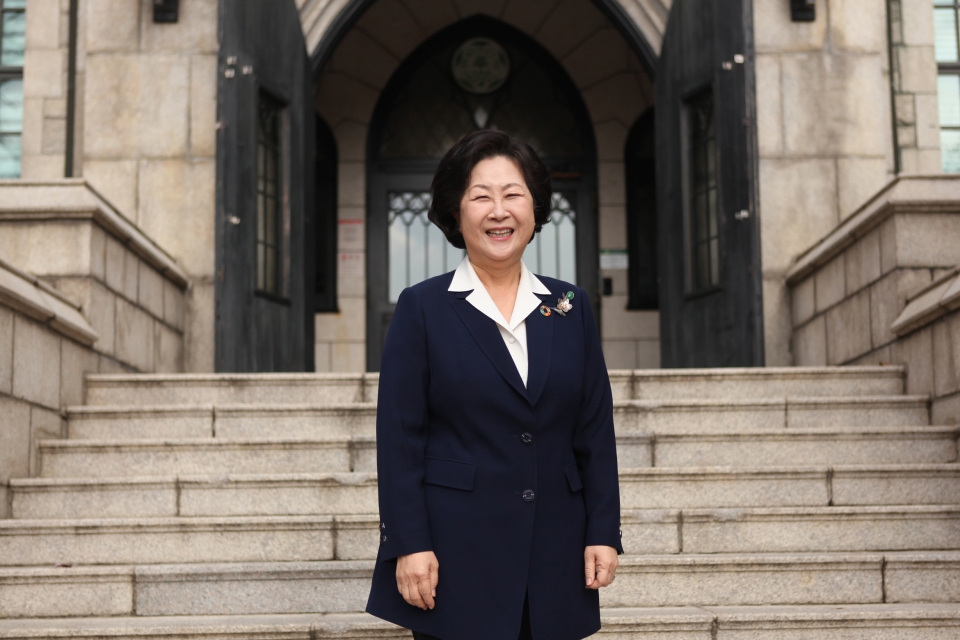 김은미 이화여대 총장 ⓒ홍수형 기자