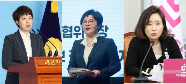 윤석열 국민의힘 대선후보가 대언론 업무를 담당할 공보라인에 김은혜·전주혜·조수진 여성 의원을 3명 배치했다.