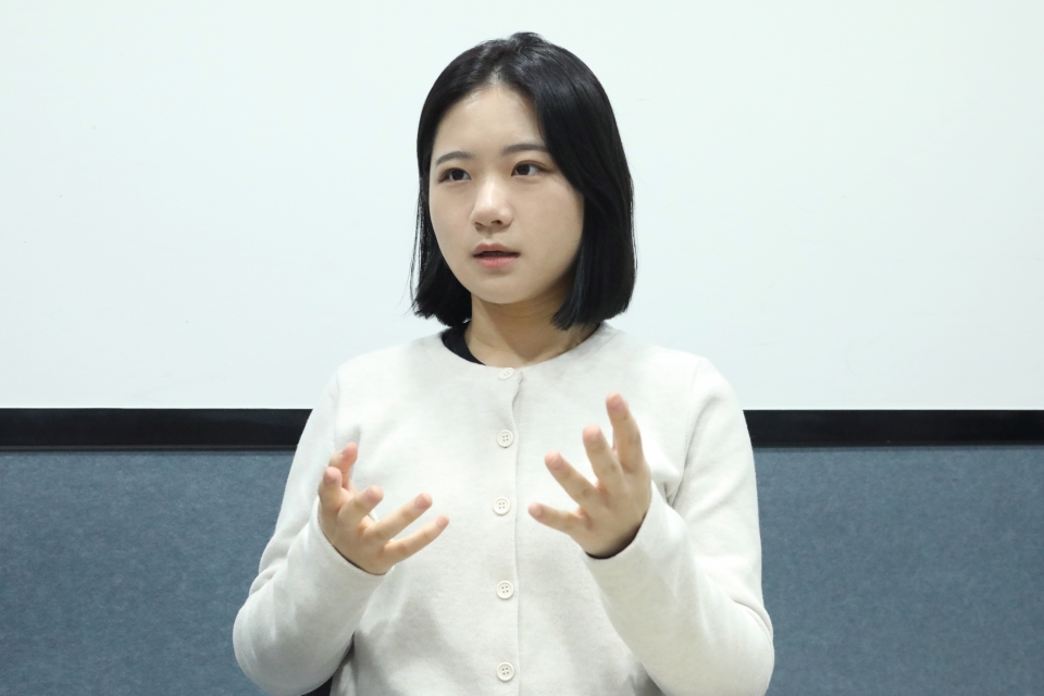 박지현 더불어민주당 여성위원회 부위원장 ⓒ홍수형 기자