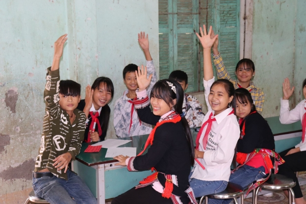 CJ는 베트남 소수민족 소녀 교육 및 고용기회 확대를 위해 지난 2019년부터 3년간 ‘베트남 소녀교육 프로젝트’를 진행했다.  ⓒCJ 제공
