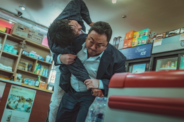 영화 ‘범죄도시2’에서 형사 ‘마석도’로 열연한 마동석 배우. 사진=에이비오엔터테인먼트