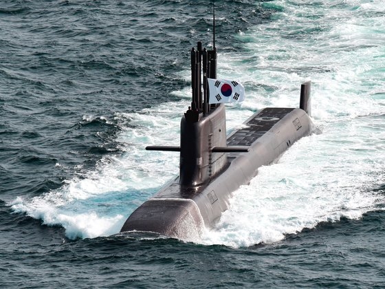 해군의 3천톤급 잠수함 도산안창호함 ⓒ해군