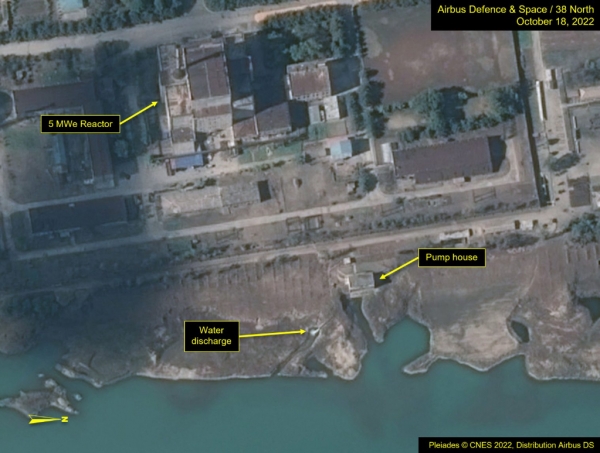 북한 영변의 핵시설단지 ⓒ38노스