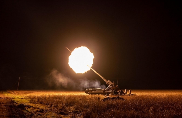 우크라이나군이 다연발 로켓포를 발사하고 있다. ⓒ우크라이나 국방부 트위터