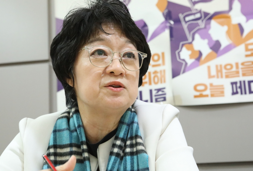 김은경 한국YWCA연합회 성평등정책위원회 위원장 ⓒ홍수형 기자