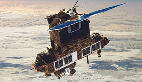 알래스카에 추락한 미국 지구관측위성 ERBS ⓒ미 항공우주국(NASA)
