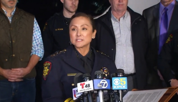 샌 마테오 카운티 보안관은 2건의 총격사건으로 7명이 숨졌다고 발표했다. ⓒABC10 화면 갈무리