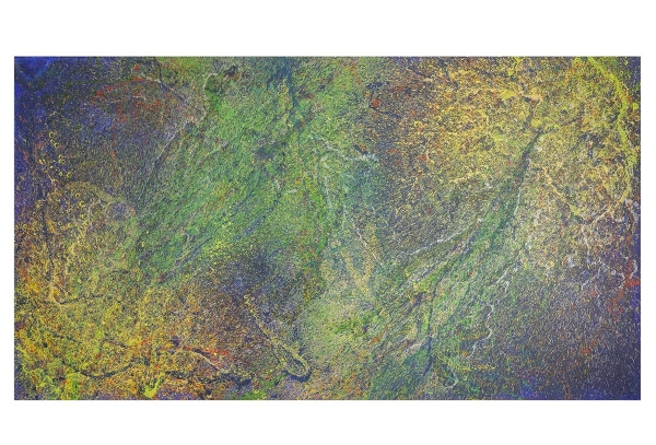 황호섭, 무제(Untitled), 1998-1999, Acrylic on canvas, 198x360cm ⓒ대구미술관