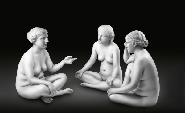 데비 한, 좌삼미신, 라이트젯 프린트, 180x250cm, 2009 ⓒ경기도미술관