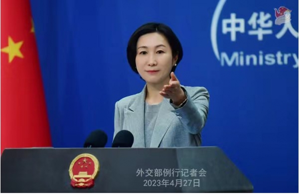 마오닝 중국 외교부 대변인 ⓒ중국 외교부 홈페이지