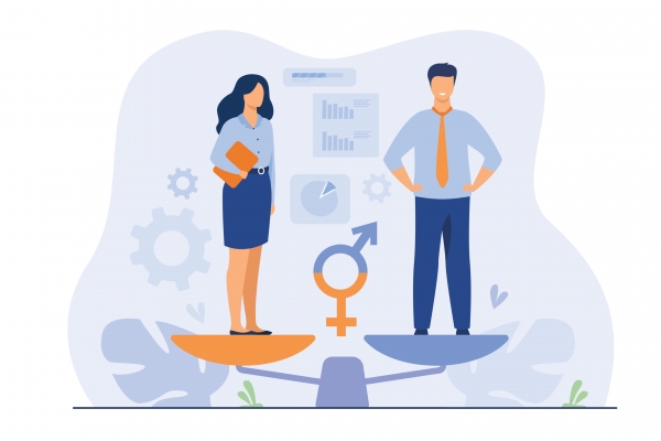 한국 현실에 맞춘 ESG 경영을 위한 ‘K-ESG 가이드라인’이 나왔다. 여성구성원 비율, 여성급여 비율 등의 항목이 성평등 기업 문화 확산에 도움이 될 것으로 보인다. ⓒshutterstock
