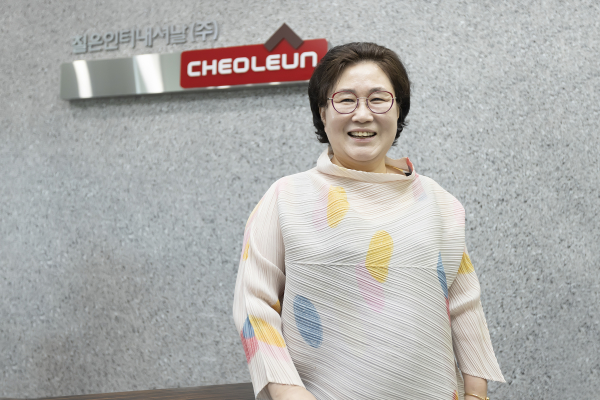 이은자 철은인터내셔날(주) 대표이사 ⓒ송은지 사진작가