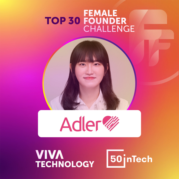 3D 스타트업 아들러의 창업자인 유리카 오베르뉴 대표가 유럽 최대 규모 스타트업 행사 ‘비바테크’ 선정 ‘여성 창업자 TOP 30’에 올랐다. ⓒ아들러 제공