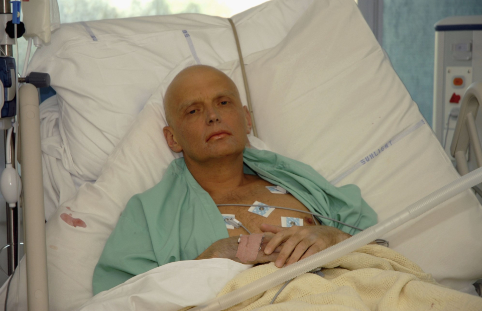 러시아 정보요원이 건넨 홍차를 마시고 병원에 입원한 알렉산드르 리트비넨코 ⓒ위키피디아