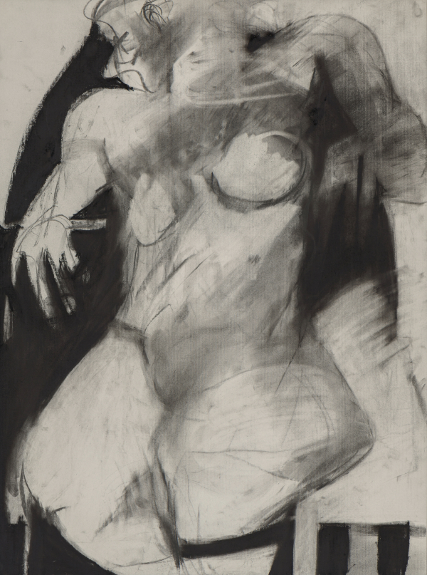 최욱경, 〈Untitled〉, c. 1960s, Charcoal and conté on paper, 60 x 44cm, Courtesy of the artist’s estate and Kukje Gallery. ⓒ사진 안천호/국제갤러리 제공