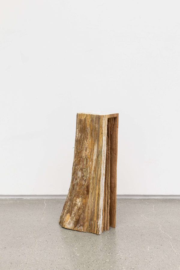 나점수, 무명, 2020, 나무(채색), 51h x 16.5w x 26.5d cm. ⓒThe Page Gallery/아트부산 제공