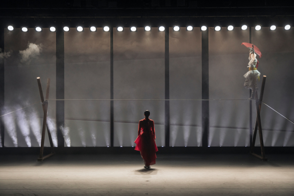 지난 22일 열린 국립정동극장 예술단 정기공연 ‘암덕: 류(流)의 기원’ 프레스콜 사진. ⓒ국립정동극장 제공