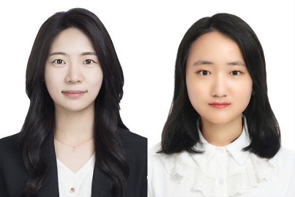 (사진 왼쪽부터)성신여대 김다현 교수(바이오생명공학과)와 박소현 교수(화학·에너지융합학부) ⓒ성신여자대학교