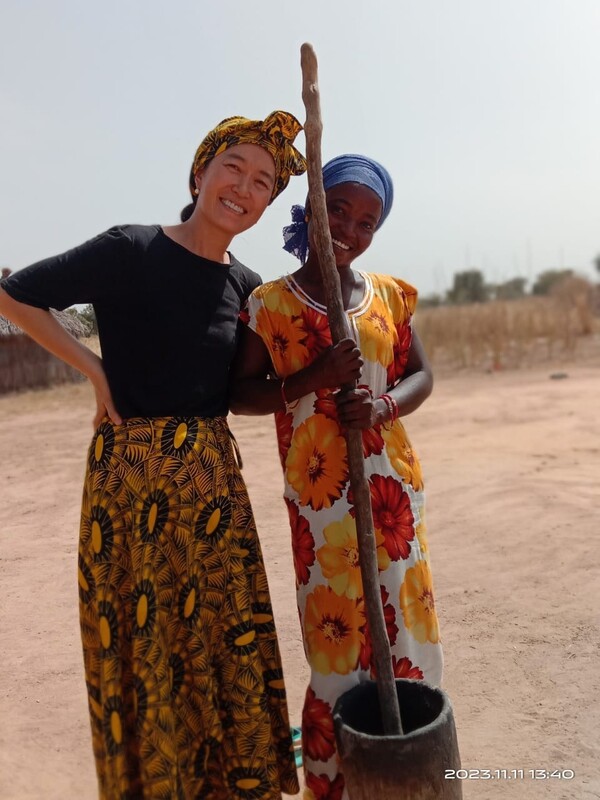 서아프리카 세네갈에서 선교 활동을 이어가고 있는 이혜화 선교사. ⓒ본인 제공